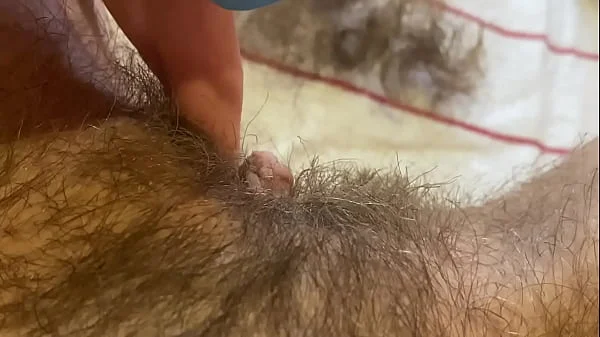 TRIMMING MY SUPER LONG PUSSY HAIR CLOSEUP