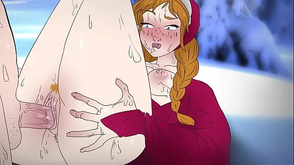 Anna fucked in the snow ! Frozen Anime hentai cartoon