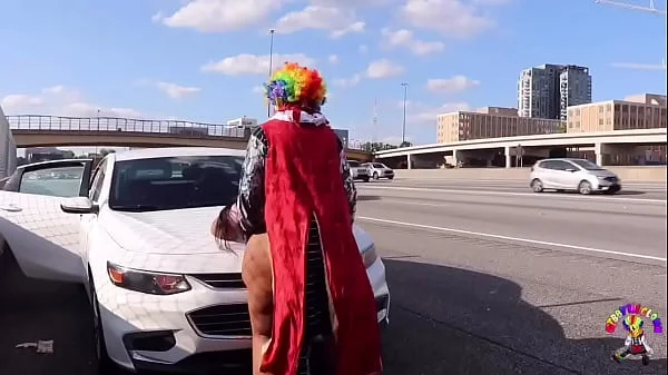 Gibby The Clown Fucks Juicy Tee On Atlanta’s Most Popular Highway