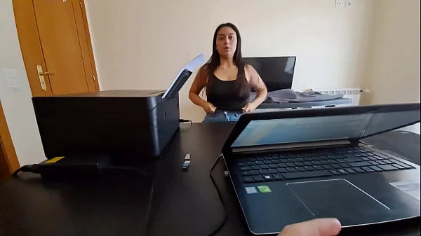 Latina Maid Signs Contract to Fuck 1 Minute Every Hour Until Her Boss Cums