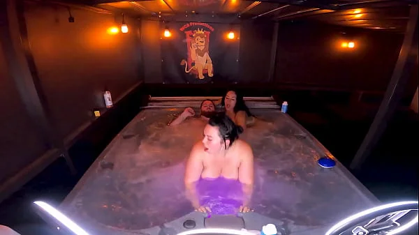 Hot Tub Threesome With Queen Rogue and Mandi May WCA Productions