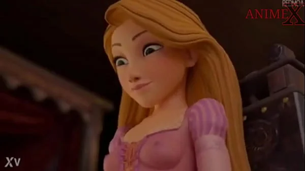 Rapunzel hot animación 3d