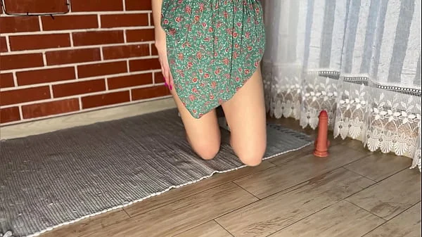 SOLO. A hot girl with African hair in a cute sundress will make your orgasm unforgettable, just look at it!