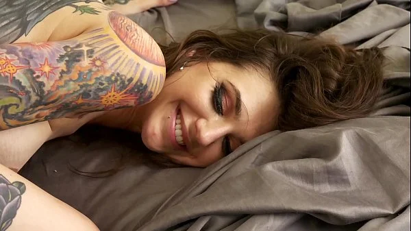 Tattooed Slut Cant Stop Fucking | Rocky Emerson and Mark White