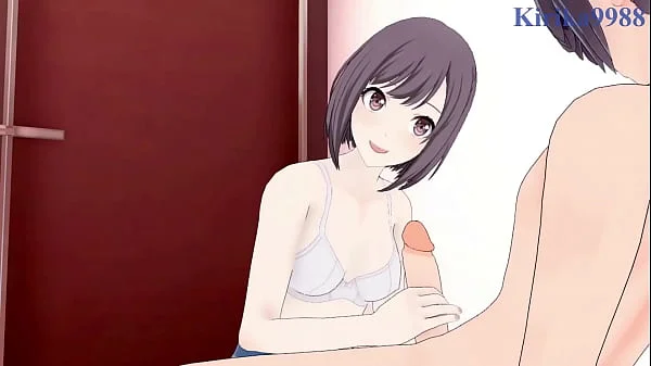 Ena Shinonome and Shizuku Hinomori intense sex. - Project SEKAI Hentai