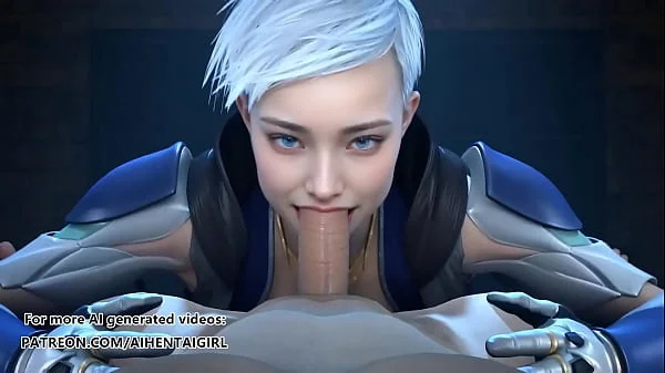 Mortal Kombat Frost Deepthroat Blowjob Uncensored Hentai AI Generated