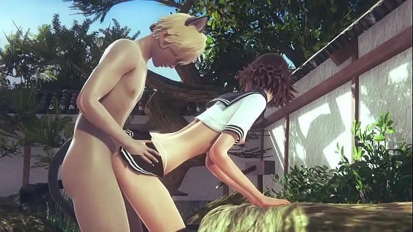 Hentai Uncensored 3d - Mia and Elf Hard sex - Japanese Asian Manga Anime Film Game Porn