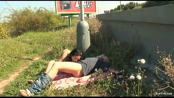 Naughty Couple Public Sex Roadside