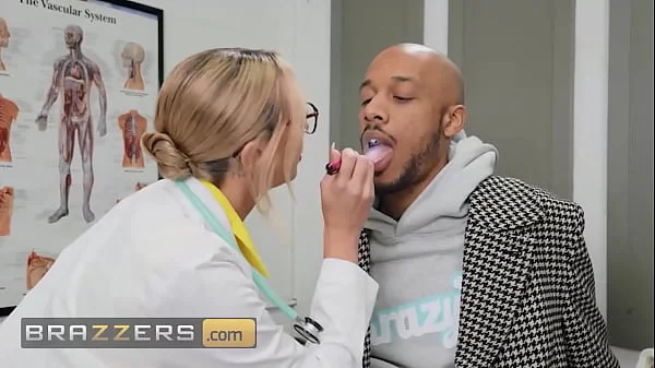 Horny Blonde Doctor Tiffany Watson Has Two Patients Playing With Her Thirsty Pussy - BRAZZERS