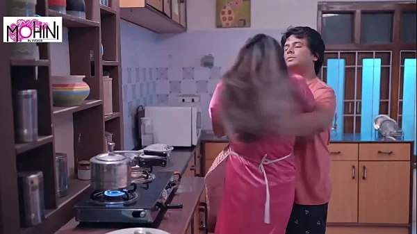 Indian beautiful milf stepmom get fucked by young amateur stepson in kitchen real amateur hardcore doggy style full Hindi audio