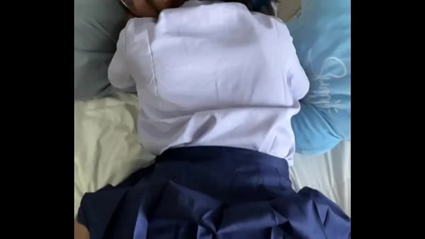 French tourist fuck a 18 years old Thai student in uniform