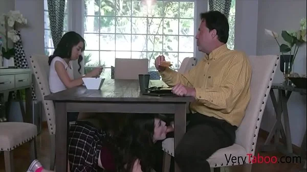 Stepdad Uses Both Stepdaughters For Sexual Needs- Aliya Brynn