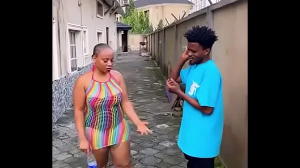 Big ass naija babe with big ass and great body in a flip Bottle Challenge where you strip for every loss