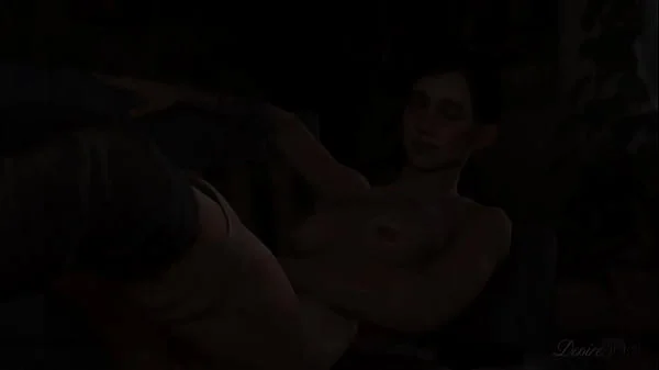 Ellie masturbating - (TLoU2 game) - Animated