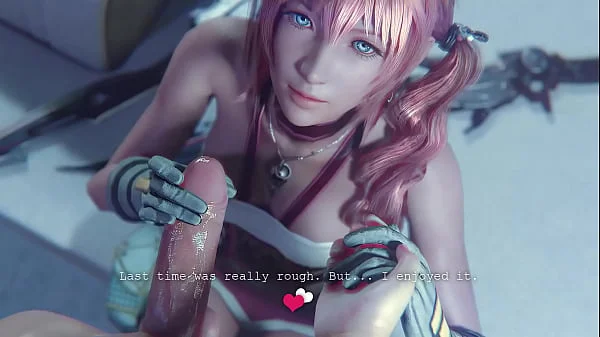 Serah Farron face fucked final fantasy 3d
