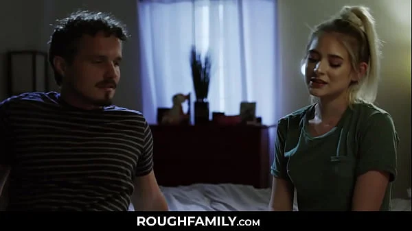 RoughFamily.com ⏩ Romantic Step Sibling Fuck at Midnight - Jessie Saint