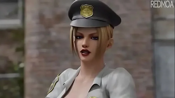 female cop want my cock 3d animation