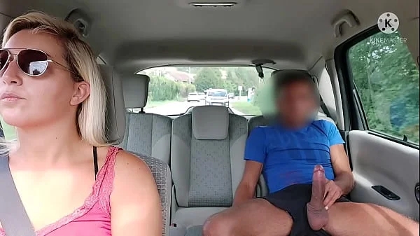 Oh fuck, a crazy customer gets in and pulls out his cock in my cab ... I'm shocked and fire him !!