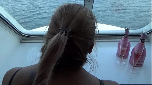 Fast doggystyle on a cruise