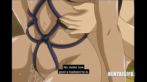 Pro Stain Remover Helps Japanese MILFs With Sex Stains (ENG SUB HENTAI)