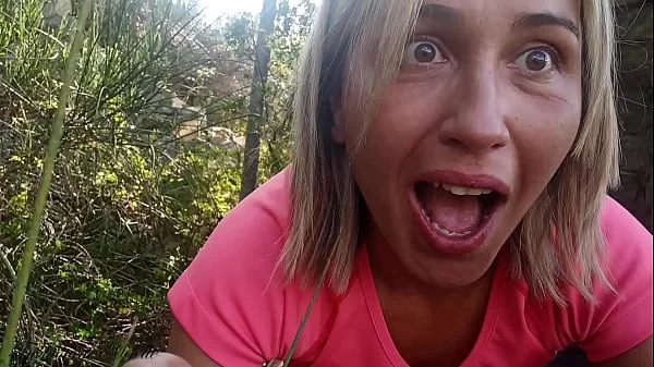 RISKY OUTDOOR SEX: Passionate Strangers ROUGH FUCK.MAELLE Gets POWERFUCK DOGGYSTYLE in the Nature with GREAT CREAMPIE.HOMEMADE SEXTAPE 100% (FULL VERSION IN RED SECTION)