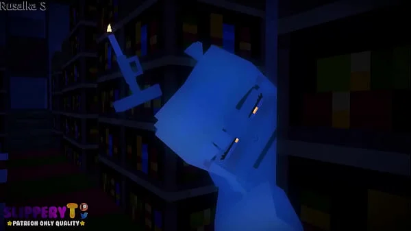 Ghost girl gets horny when she sees the guard and...