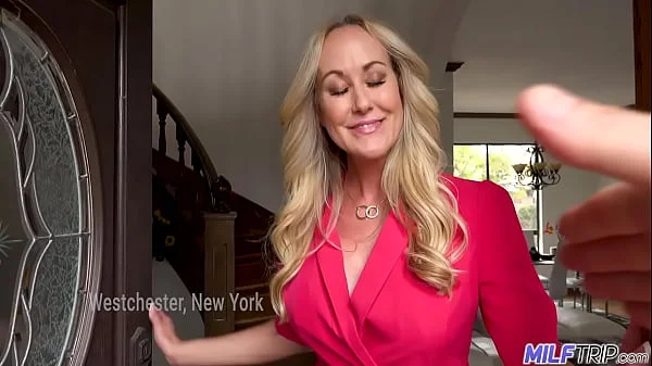 Blonde MILF pornstar Brandi Love gets kinky in her MilfTrip debut