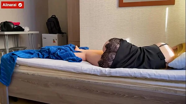 Stepmom fucks her stepson in the cheapest hotel to get revenge on her greedy husband